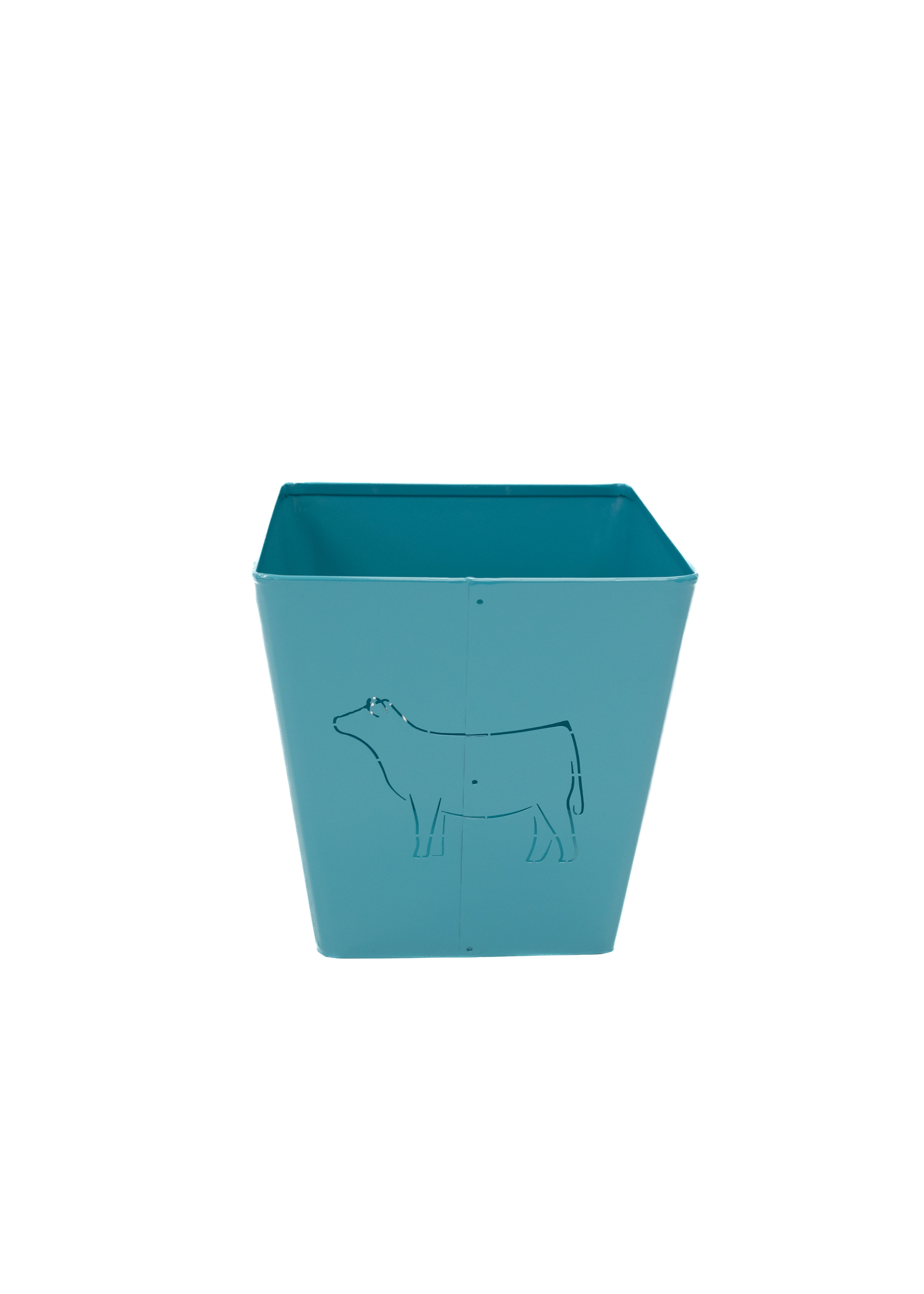 Little Buster Toys: Waste Basket Show Heifer Turquoise